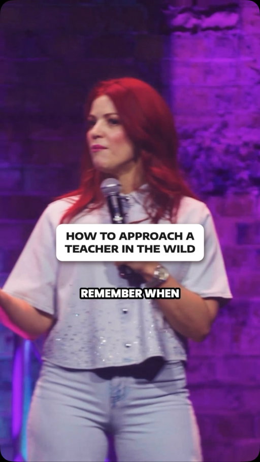 Rule of thumb for parents and students: they want to see you even less than you want to see them. Do everyone a favour and pretend you haven’t clocked them.

Do you talk to your students/teachers in the wild? I would have preferred to bury myself alive. 

Watch the full special for free on YouTube. Link in bio. X
.
.
.
#bronlewis #comedy #teaching #funny #teacher