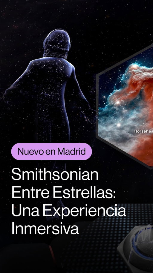 [LINK IN BIO] ¡Smithsonian Entre Estrellas: Una Experiencia Inmersiva ya está abierta en Madrid! 

⭐️ Una aventura interactiva en realidad virtual 3D que comienza en el emblemático Observatorio Whipple del Smithsonian y te lanza al espacio a bordo de los telescopios más potentes del mundo.

Esto no es una peli sobre el universo. Es una invitación a meterte dentro de él. 🔭

🎟️ Entradas en el link de la bio

📍 Fever Immersive Center, Madrid
