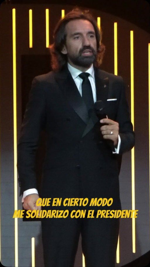 Mi solidaridad con el presidente.