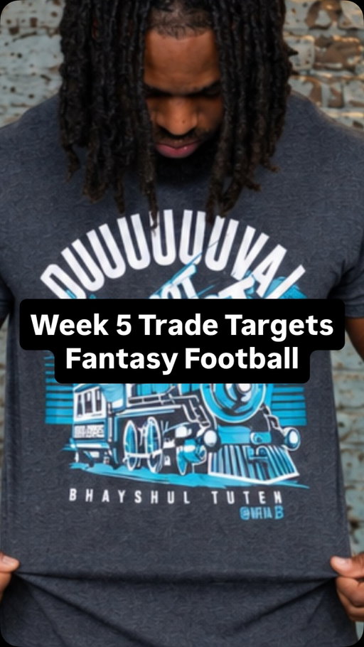 The top trade targets for fantasy football week 5 

Trade away Omarion Hampton because the chargers clearly are not going to get it together this season but Bhayshul Tuten had a solid score and that’s with multiple TDs getting called

Also target Matthew Golden and Michael Wilson because they are getting great volume and their offenses are productive enough to yield good opportunities #fantasyfootball #nfl #football