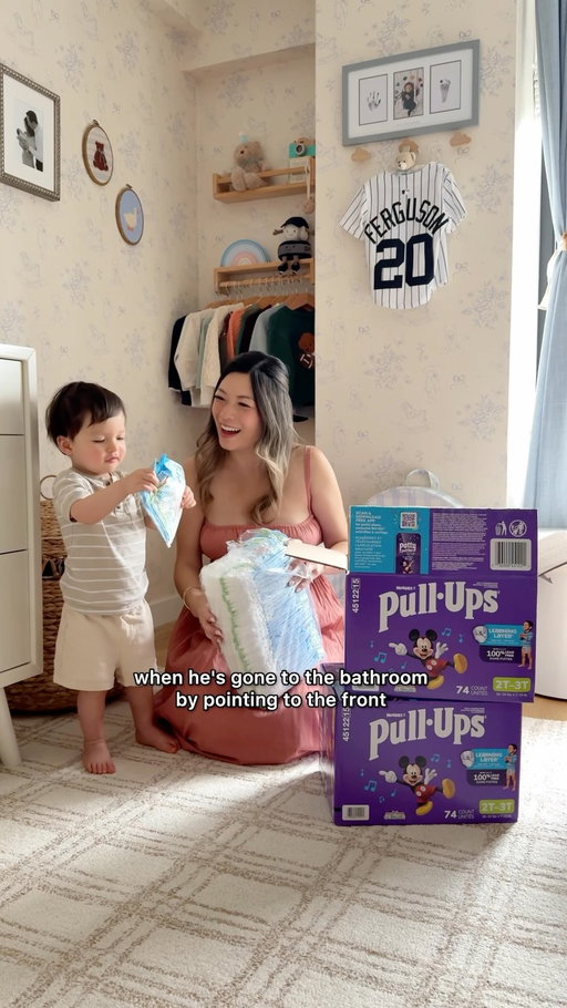 #ad🧸 We’re just getting started on the potty training journey, but it’s been so fun learning along the way! 😊 We love using @pullups with Learning Layer to help him learn the difference between wet and dry while Ryden builds independence. If you’re also in this phase, give it a try and stock up while it’s on sale during @Amazon Prime Day #PullupsPartner