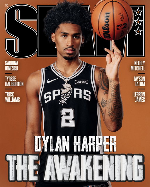 The rook came alive on the biggest stage in the game. Get ready, Act 2’s bouta be a show. Dylan Harper for SLAM 264. LINK IN BIO.