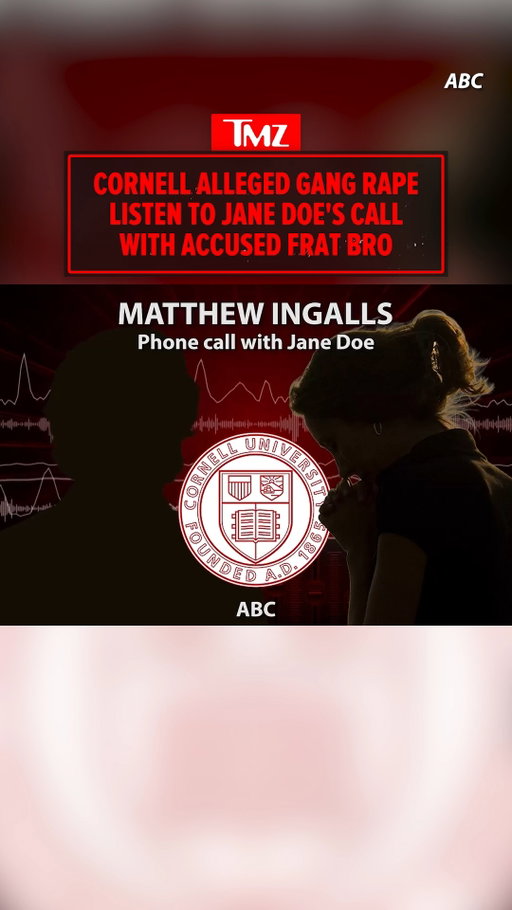 🚨 Jane Doe called frat bro Matthew Ingalls 3 weeks after the alleged gang rape to figure out what exactly went down, and she recorded their tense convo about consent.

🎥: ABC