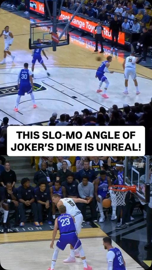 We’re still wondering how Joker made this pass 🤯 Nikola Jokić delivered this HIGHLIGHT-REEL DIME for the @nuggets in last night’s NBA preseason action!