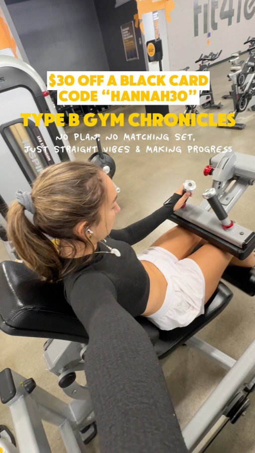 Convenient, Affordable, and Fun at @fit4less_canada :)
Use Code: HANNAH30 to get $30 off a Black Card!

*Offer ends October 9th, 2026. Conditions apply. Visit fit4less.ca for full offer details. Applies to first Annual Fee. Discounts and membership terms vary by province and membership type.