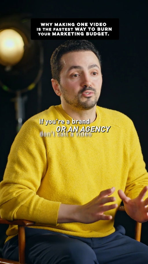 The biggest reason why most brands overspend on video production is because they ask the wrong question. 

They ask for a single video, when they actually need a campaign. 

Here is the exact objective-first framework we use to stop clients from wasting budget on set.