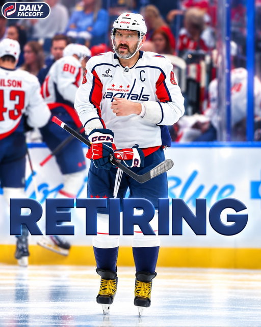 Capitals’ Alex Ovechkin to retire following 2026-27 season

#nhl #nhlhockey #dailyfaceoff