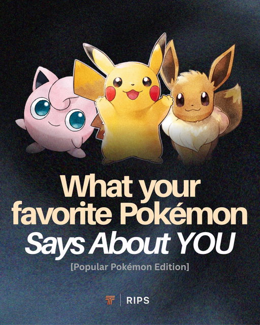 YOUR FAVORITE POKÉMON IS GIVING YOU AWAY 👀

Swipe to find your favorite, then tell us if you feel seen or personally attacked...

Who should we include in PT. 2? Send this to the friend whose favorite you already know! ⭐️

#pokemon #pikachu #pokemonart #pokemontcg #pokemoncollector