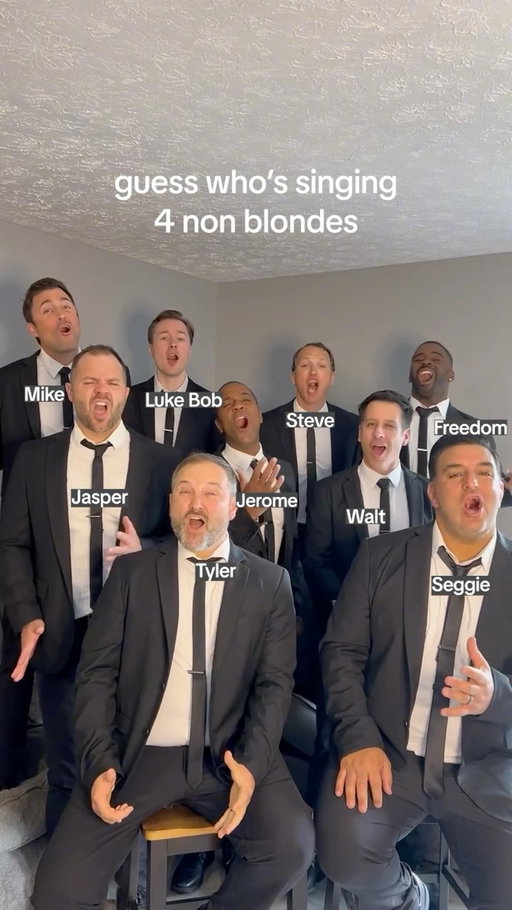 🤔 Hey, what’s going on here? 

Can you guess who’s singing @4nonblondes banger “What’s Going On”?

#guesswhossinging #guesswhossingingchallenge #acappella #whatsgoingon #4nonblondes