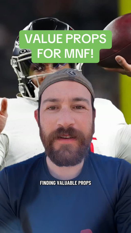 MONDAY NIGHT FOOTBALL VALUE PLAYER PROP⁠
⁠
Michael Penix Jr UNDER 20.5 completions