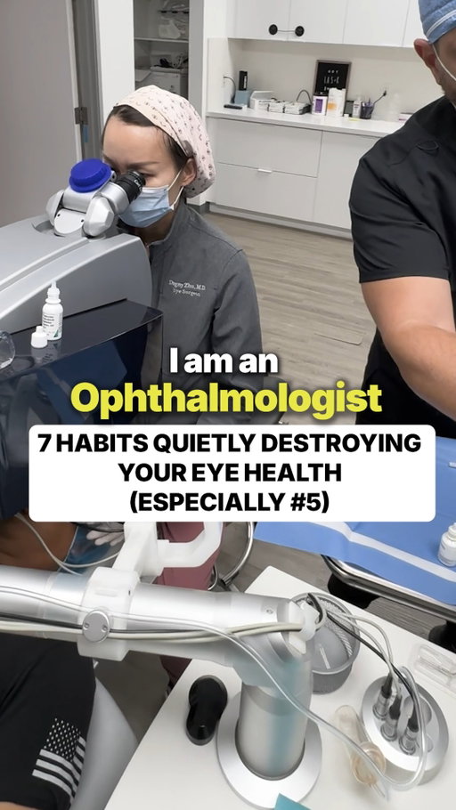 7 Habits Quietly Destroying Your Eye Health 👁️👇 

Protecting your long-term vision starts with breaking daily routines that cause silent strain and inflammation. Here are 7 habits Dr. Zhu, a Board-certified ophthalmologist, recommends stopping today: 

1️⃣ Rubbing Your Eyes: Aggressive rubbing can cause corneal micro-scratches, increase infection risk, and weaken ocular structure. 🚫
2️⃣ Sleeping In Contact Lenses: Overnight wear starves your cornea of oxygen, dramatically increasing severe bacterial infection risks. 🧼
3️⃣ Skipping UV Protection: Exposing your eyes to sunlight without UV-blocking lenses accelerates cataract formation and retinal aging. 🕶️
4️⃣ Staring At Screens Without Breaks: Forgetting the 20-20-20 rule triggers chronic digital eye strain, dryness, and fatigue. 💻
5️⃣ Sleeping With Eye Makeup On: Leaving mascara or eyeliner on overnight clogs eyelid oil glands, leading to painful styes and chronic inflammation. 🧴
6️⃣ Using Expired Eye Drops Or Cosmetics: Old products easily harbor harmful bacteria that can cause severe, painful infections. 💧
7️⃣ Ignoring Dry Eye Symptoms: Treating persistent dryness as minor discomfort rather than supporting your tear film can lead to corneal irritation. 🌾

Because Your Health Is Our Mission.®At 1MD Nutrition®, we are committed to helping you live a longer, healthier life by combining doctor-formulated supplements with clinically tested, natural ingredients. Our mission is to provide science-backed solutions you can trust for optimal eye, gut, and overall body wellness. 🩺✨

👉 Comment "EYES" below to get your free Eye Guide sent straight to your inbox, or click the link in our bio to shop our doctor-formulated supplements today! 👁️🔗

#EyeHealth #VisionCare #Ophthalmology #HealthyHabits #1MDNutrition