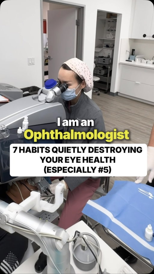 7 Habits Quietly Destroying Your Eye Health 👁️👇 

Protecting your long-term vision starts with breaking daily routines that cause silent strain and inflammation. Here are 7 habits Dr. Zhu, a Board-certified ophthalmologist, recommends stopping today: 

1️⃣ Rubbing Your Eyes: Aggressive rubbing can cause corneal micro-scratches, increase infection risk, and weaken ocular structure. 🚫
2️⃣ Sleeping In Contact Lenses: Overnight wear starves your cornea of oxygen, dramatically increasing severe bacterial infection risks. 🧼
3️⃣ Skipping UV Protection: Exposing your eyes to sunlight without UV-blocking lenses accelerates cataract formation and retinal aging. 🕶️
4️⃣ Staring At Screens Without Breaks: Forgetting the 20-20-20 rule triggers chronic digital eye strain, dryness, and fatigue. 💻
5️⃣ Sleeping With Eye Makeup On: Leaving mascara or eyeliner on overnight clogs eyelid oil glands, leading to painful styes and chronic inflammation. 🧴
6️⃣ Using Expired Eye Drops Or Cosmetics: Old products easily harbor harmful bacteria that can cause severe, painful infections. 💧
7️⃣ Ignoring Dry Eye Symptoms: Treating persistent dryness as minor discomfort rather than supporting your tear film can lead to corneal irritation. 🌾

Because Your Health Is Our Mission.®At 1MD Nutrition®, we are committed to helping you live a longer, healthier life by combining doctor-formulated supplements with clinically tested, natural ingredients. Our mission is to provide science-backed solutions you can trust for optimal eye, gut, and overall body wellness. 🩺✨

👉 Comment “EYES” below to get your free Eye Guide sent straight to your inbox, or click the link in our bio to shop our doctor-formulated supplements today! 👁️🔗

#EyeHealth #VisionCare #Ophthalmology #HealthyHabits #1MDNutrition