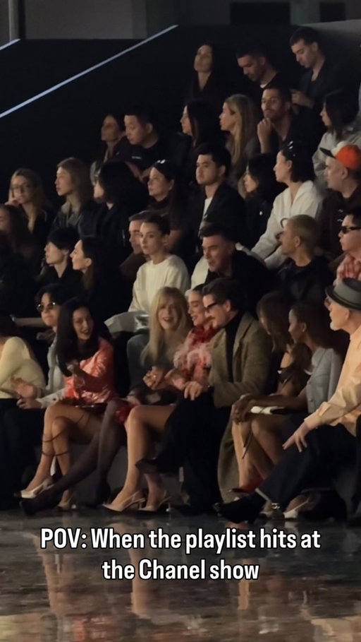 Nothing like a little dance party to round out Paris Fashion Week
