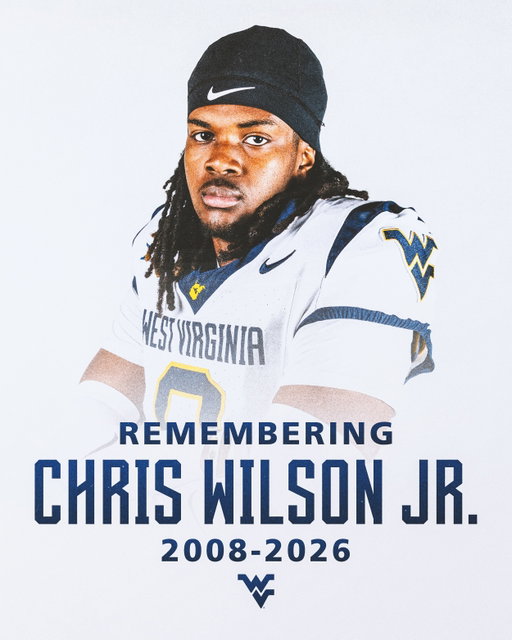 We are heartbroken by the passing of WVU commit Chris Wilson Jr.

The entire WVU Football program sends its thoughts and prayers to Chris’ family, friends, teammates and loved ones.
