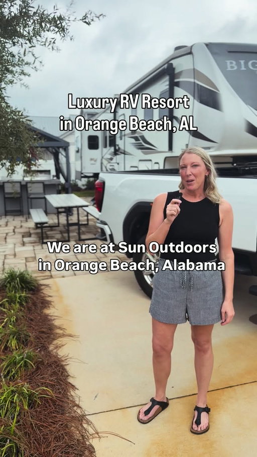 ☀️Sun Outdoors Orange Beach is a beautiful, family-friendly RV resort in the heart of Orange Beach, Alabama, offering a relaxing coastal getaway with plenty to keep everyone entertained.

With spacious RV sites, resort-style amenities, and a convenient location near the Gulf Coast, it’s a great home base for enjoying everything Orange Beach and Gulf Shores have to offer. Guests can enjoy amenities such as swimming pools, a lazy river, hot tubs, a fitness center, playgrounds, sports courts, a dog park, and on-site dining.

➡️To save 25%* with @sunoutdoors, use my code BRUCES25 when you book at a participating resort online. 
*Valid for new online reservations only between 2-14 nights. Restrictions and individual blackout dates may apply. Visit tag.gs/oJUA for more details. This code expires 12/31/2026, so don’t miss out!
🌴☀️🚐🌊#rv #rvlife #camping #rvliving #hosted