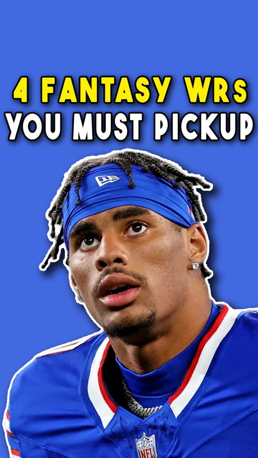These are 4 Wide Receivers you need to add in your fantasy league before your friends do 

#fantasyfootball
