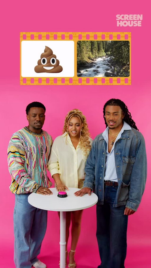 Playing Guess the TV Show with Chibuikem Uche, Kennedi Reece, and Cornell Young IV from “A Different World”🤩 #adifferentworld #netflix #cinematch #guessthetvshow #tv
