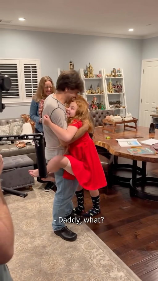 “DADDY, WHAT???”

Fellow Boston native ( 🎉) Karl Deisseroth announces to his kids that he learned today he won the 2026 Nobel Prize in Physiology or Medicine for his pioneering work in optogenetics (using light to control nerve cells in the brain), along with Georg Nagel and Peter Hegeman. 👏