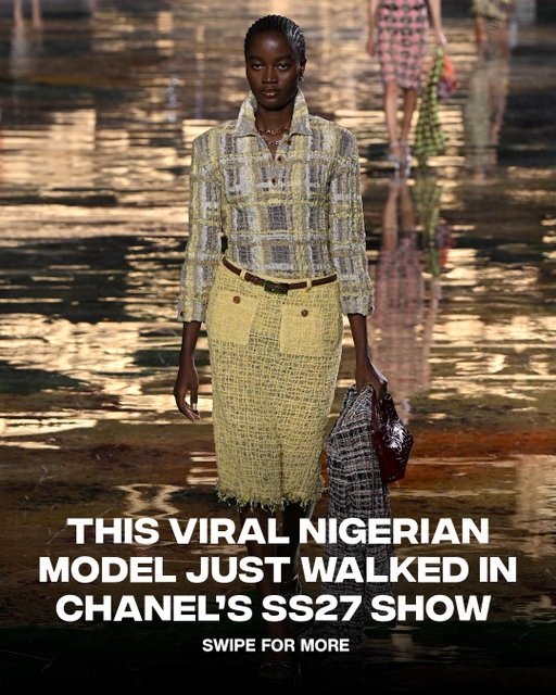 She finally got her shot🥹
ㅤ
After SZA came across one of her videos, @giverachelashot went viral and was signed to MULTIPLE agencies in New York, Paris, London, and Canada.
ㅤ
Now, she’s walking the @Chanel Spring/Summer 2027 runway in Paris.