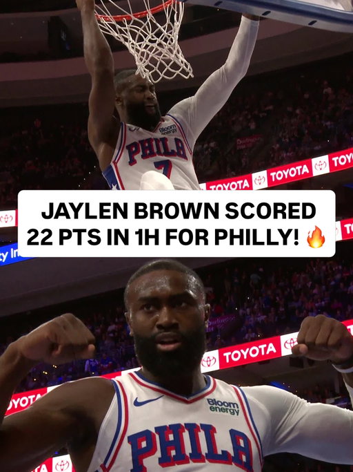@fchwpo was ON FIRE with 22 PTS in the first half of his @sixers preseason debut! 🔥 NYK-PHI | LIVE NOW on NBA TV