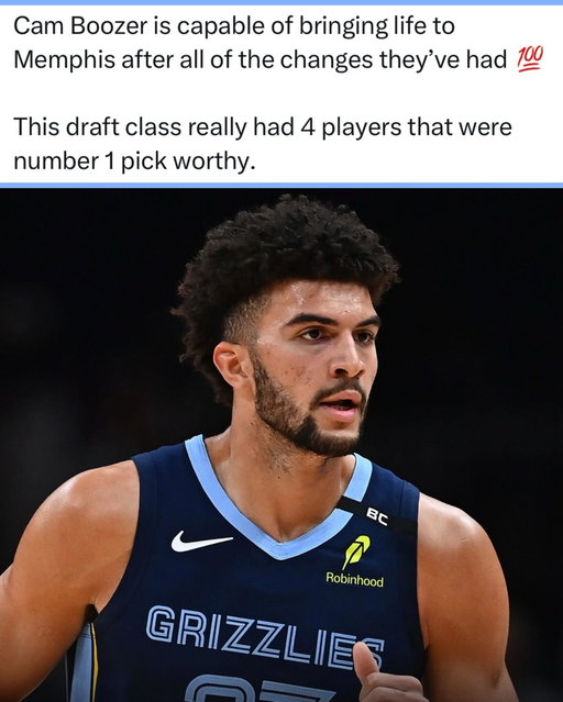Cameron Boozer looked extremely comfortable in his NBA preseason debut. It looks like he’s already been here 😂💯

He has the potential to put the Grizzlies franchise on his back, and turn things around.