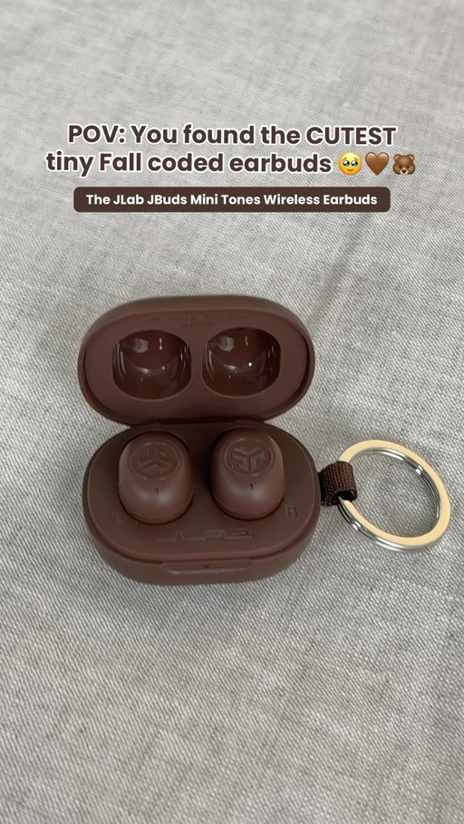 s’cute s’cute 🥹🤎 

JLab's tiny JBuds mini earbuds are 33% off for Amazon Prime's Big Deal Days. They come in a variety of colors and are only 3.3g per earbud with a total of 20hrs of listening time with the case. 

Tap the link in our bio not miss this price.

#jlab #jlabearbuds #jlabjbudsmini #primeday #allaccess