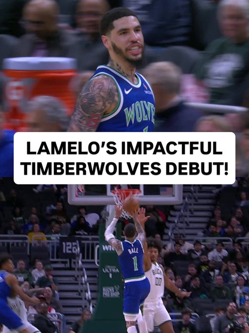 @melo made his impact felt in his @timberwolves preseason debut with 11 PTS in 17 MIN of action! 🐺