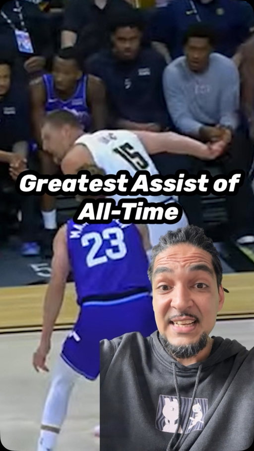 This is the most insane thing we’ve ever seen on a basketball court!! 🤯 

#nba #nbanews #nikolajokic #denvernuggets #nbaclips