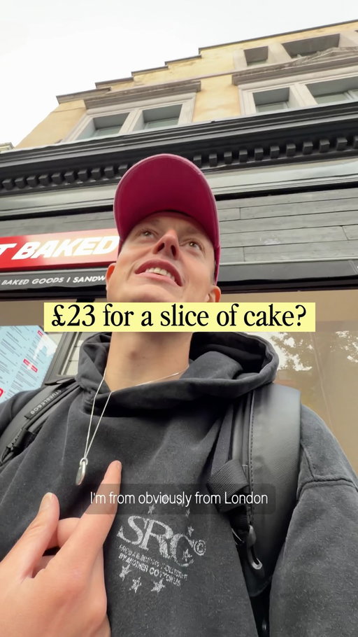 Get drunk. Eat cake. A motto to live by! 

After Manchester Half, it’s fair to say @gabriel__smithh and I may have had a few jugs. Then we stumbled up @getbakeduk. Never been more pumped. 

Gabriel was a massive hater but this guy enjoys a Victoria sponge from the local off licence. The man has no palette so let’s disregard what he say. 

I thought it was a solid 8.5/10. It is very dense though. It also costs £23 which is steep. 

RICE & REPEAT ™️ - Hugo 2026.

#baking #foodreview #running #cakeislife #getbaked