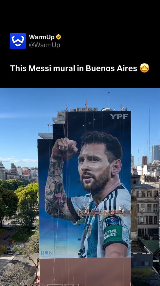 🤩

Tonight, Buenos Aires stands still as Lionel Messi laces up his boots for Argentina 🇦🇷 one last time at the iconic Estadio Monumental. Facing Benin in a tribute friendly, the 39-year-old maestro brings a historic 21-year international journey to its emotional close. Over 85,000 passionate supporters, joined by past and present World Cup teammates, pack the stands to honor the captain who captured the 2022 World Cup and two Copa América crowns. Stepping out for his 208th cap with 125 national goals to his name, the match marks the end of an era defined by pure genius. It is more than just ninety minutes of football; it is a nation’s heartfelt farewell to the legend who gave them everything.

(Via @ronmuralist )