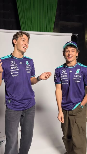 your @mercedesamgf1 drivers everyone 😭💜