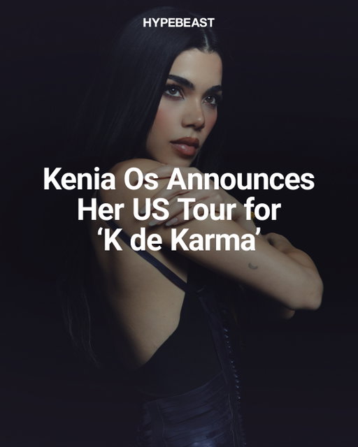 @keniaos is set to make her mark on US stages 🦂❤️‍🔥🦂❤️‍🔥🦂❤️‍🔥⁠
⁠
The Mexican superstar announces the US leg of her 'K de Karma' tour, traveling from Chicago to New York and Los Angeles for six dates that bring her latest album stateside. ⁠
⁠
Tickets go on sale starting Thursday, October 8 at 10 a.m. local time. Where are you meeting Kenia Os?⁠
⁠
Photo: Alfredo Persan 
⁠
---⁠
⁠
@keniaos está lista para conquistar los escenarios de EE. UU.⁠ ⁠ ⁠🦂❤️‍🔥🦂❤️‍🔥🦂❤️‍🔥
⁠
La superestrella mexicana anuncia la etapa estadounidense de su gira 'K de Karma', recorriendo ciudades desde Chicago hasta Nueva York y Los Ángeles con seis fechas que llevarán su último álbum a Estados Unidos.⁠
⁠
Las entradas salen a la venta este jueves 8 de octubre a las 10 a. m. hora local. ¿Dónde verás a Kenia Os?⁠
⁠
Foto: Alfredo Persan