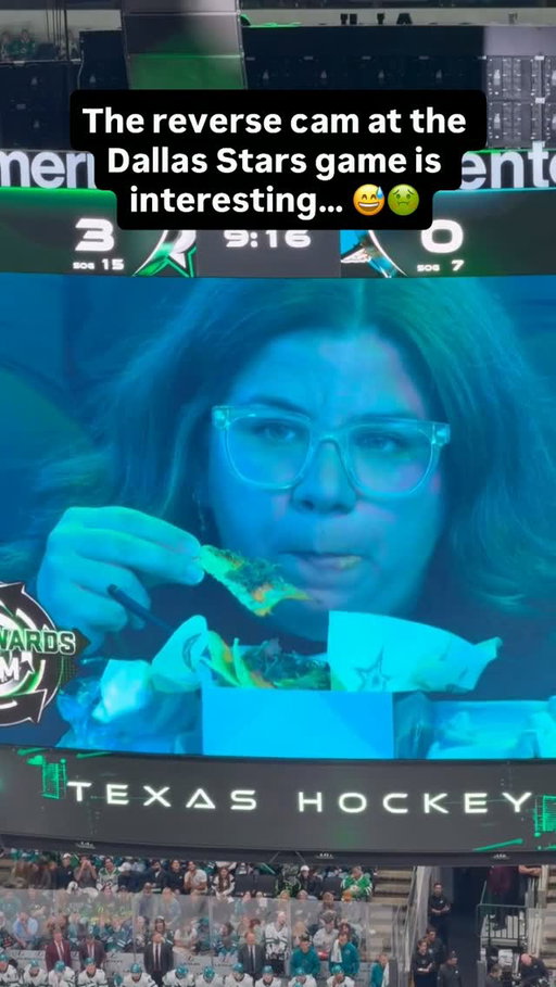 This might be the worst cam to be caught on at an NHL game 😂🎥

🎥 mdixonair - X
#nhl