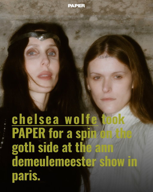 Another day, another diary 🙂‍↕️ 

On October 3rd, @anndemeulemeester_official returned to the Réfectoire des Cordeliers in Paris to present Stefano Gallici’s seventh collection for the House, titled ‘Lonesome Heaven’. 

The show unfolded to the debut live performance of ‘Wandering’ by @chelseawolfeofficial, and Wolfe took us along for the experience from start to finish. Swipe to see the full exclusive photo diary.

Photography by @wyldcosmia
