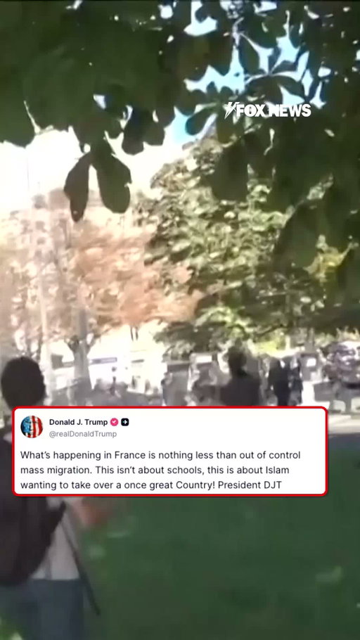 “What’s happening in France is nothing less than out of control mass migration.”

President Trump reacts to France's student revolt exploding into a nationwide crisis.

Tens of thousands are taking to the streets as high school students demand action over teacher shortages, overcrowded classrooms and deteriorating buildings. Nearly 900 schools have been affected, while more than 6,100 people have been arrested, most of them minors.

The unrest is turning increasingly tense, with barricades, fires and clashes with riot police as the movement enters its third week.