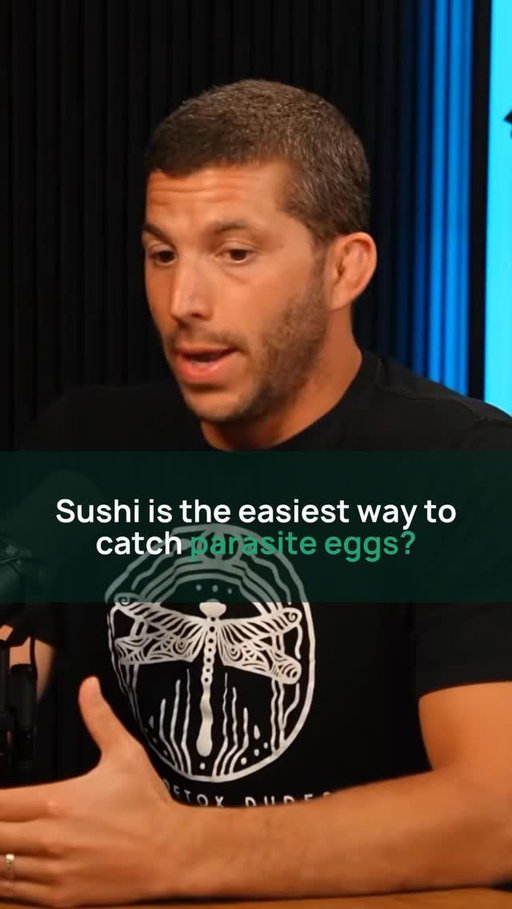Sushi might be serving you more than raw fish. 🪱🍣

Raw food can carry parasite risks that most people never think about.

And if you’re noticing strange symptoms after eating it, your body might be telling you something.

Still craving sushi? 👀

#Parasites #Sushi #GutHealth #Detox
