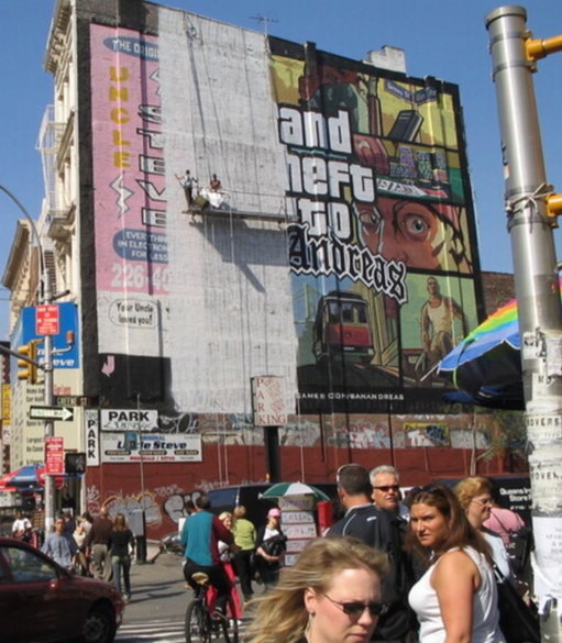 Vintage GTA Murals By @colossalmedia @rockstargames