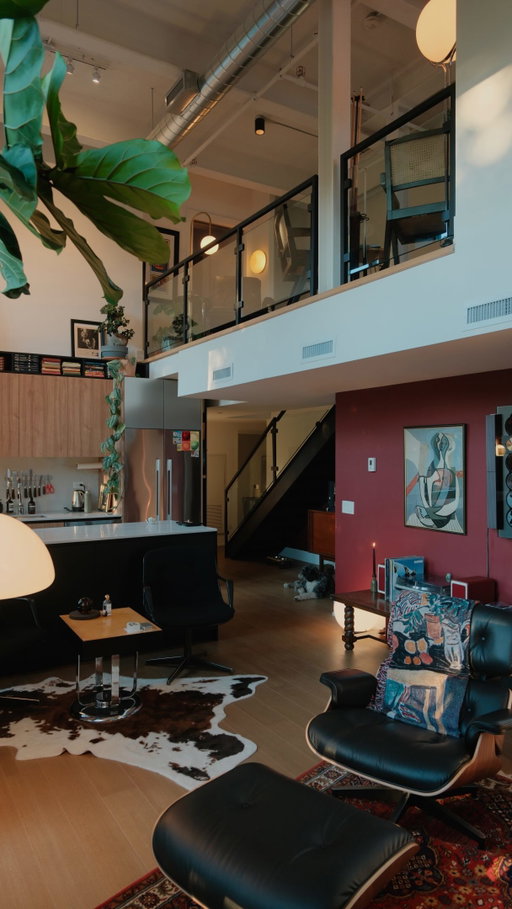 sorry, I got plans
•
•
#interiordesign #apartmentdecor #homedecor #homeinspo #homebody
•
•
mid-century modern | toronto interior | brick loft living | warm light | lived-in spaces | hard loft | tall ceilings | large windows | natural light | vintage furniture | statement lighting | plants | architectural details | open living | modern apartment | home atmosphere | interior styling | design focused | quiet spaces