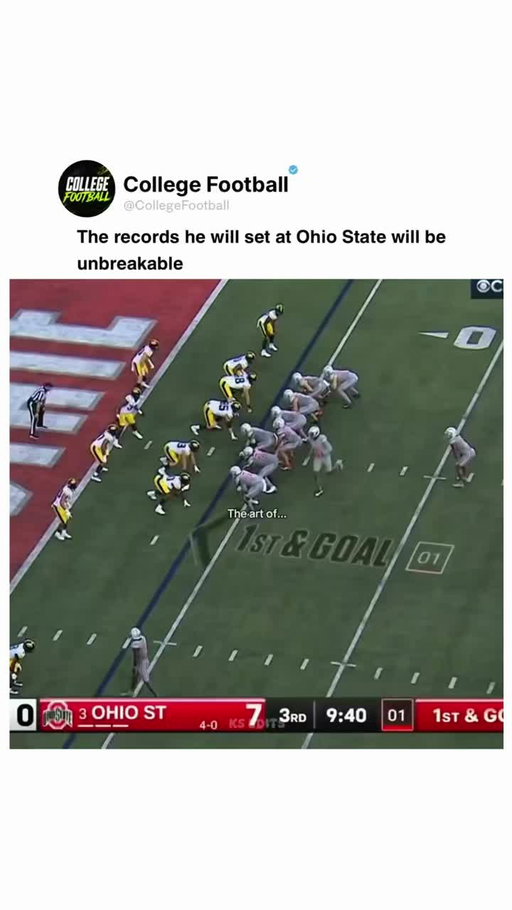 WE MIGHT BE WATCHING OHIO STATE RECORDS GET PUT OUT OF REACH IN REAL TIME

Jeremiah Smith is only five games into his junior season and he’s already sitting at 207 career catches, 3,381 receiving yards and 36 receiving touchdowns. All three are Ohio State records. Think about the receivers who have played there and let that sink in. 

And somehow, he’s getting BETTER.

Through five games in 2026, Smith leads the country with 44 catches, 823 yards and 9 TDs. He’s averaging 164.6 receiving yards per game and 18.7 yards every time he catches the ball. 

Then he walked into Kinnick against No. 14 Iowa and went for 11 catches, 206 yards and 2 TDs, becoming the first Ohio State receiver ever with back-to-back 200-yard games. That performance also pushed him past Emeka Egbuka for the career receptions record and Chris Olave for the career receiving TD record. 

He’s now only 3 touchdowns away from tying Braylon Edwards’ Big Ten career record of 39, and he needs 407 more receiving yards to reach John Standeford’s Big Ten career yardage mark. He’s also tied Marvin Harrison Jr. for Ohio State’s record with 15 career 100-yard games. 

At this pace, we might eventually stop asking whether Jeremiah Smith is the greatest WR in Ohio State history.

The question might become whether anyone will ever catch his records. 👀

(via ksedits06 on TT)