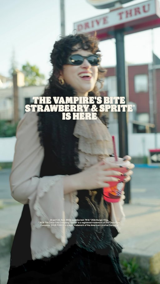 Introducing Vampire’s Bite Strawberry & Sprite, the drink that finally got vampires out of the dark