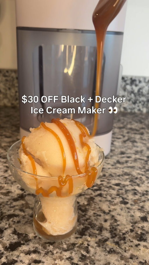 5-Ingredient Apple Cider Sorbet 🍎🍁

The ultimate fall treat, and the perfect excuse to upgrade your kitchen! The Black + Decker Ice Cream Maker is $30 OFF for Prime Day (Oct 6 & 7th).

Ingredients:
1 ½ cups fresh apple cider
2 tbsp brown sugar (makes it extra velvety!)
1 tsp lemon juice
¼ tsp ground cinnamon
Pinch of salt
Optional: Caramel drizzle

Instructions:
Whisk all ingredients until the sugar dissolves.
Pour into the pint and freeze overnight.
Spin on the SORBET setting, scoop, and top with caramel!

🛒 Tap the link in our bio to shop the Prime Day deal before it ends!

#PrimeDayDeals #FallRecipes #IceCreamMaker