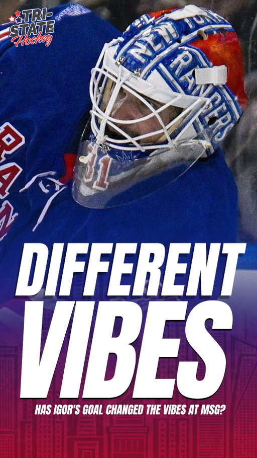 Did Igor Shesterkin’s goal change the vibes around the Rangers? 👀 

After a rough atmosphere at MSG last season, one huge moment may have given the fans — and the team — something to rally around. 

Presented by @bet365_ca #bet365
