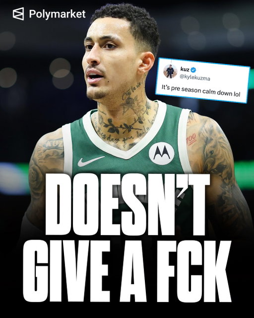 Kyle Kuzma put up a stinker last night and responded to a Bucks fan by saying “It’s pre season calm down lol” 😭

Kuzma in his preseason debut against the Wolves: 

20 Mins 
1 point 
0/6 FG
-12 

Are the Bucks cooked?