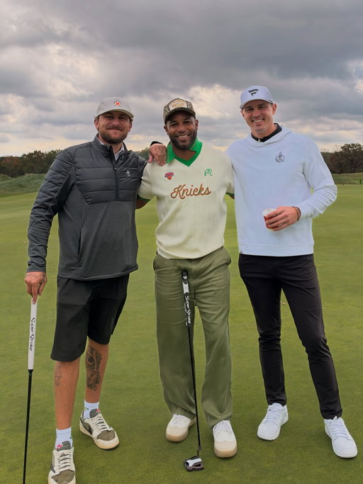 Amazing day at Due Process this week one of the best courses I’ve ever played. Big thank you to @fanatics @tgwiaz @mikehermalyn and the entire team for the invite