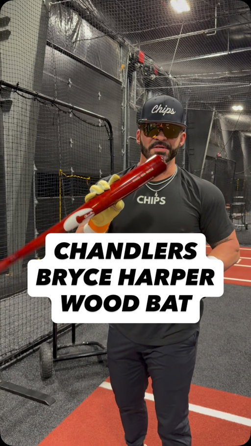 The Chandler BH3 has one of the most unique bat handles you’ll see in baseball. Built around Bryce Harper’s model, the flared handle gives you a completely different feel around the wrist compared to a traditional wood bat.

Use code “CHIPS” for free shipping from Chandler Bats🔥

It’s definitely not your typical setup. Would you swing the BH3?

#baseball #reels #hitting #mlb
