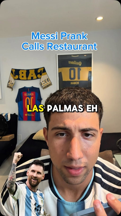 Messi Prank Call Restaurant 

#football #messi #prank #explore #reels