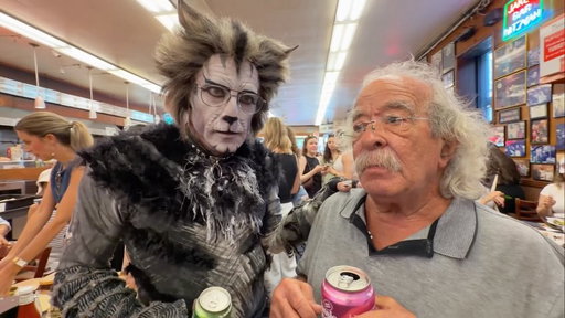 Dave - a really good friend of the brand, and Ben - a really good founder of the brand, join forces for the very first time to bring you “Memory” from Cats, live at Katz’s.

A once-in-a-lunchtime performance.