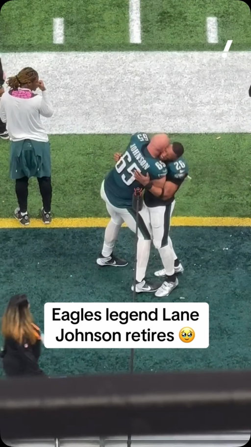 Six-time Pro Bowl OT Lane Johnson announced his retirement after 14 seasons in Philadelphia, where he won two Super Bowls 🦅