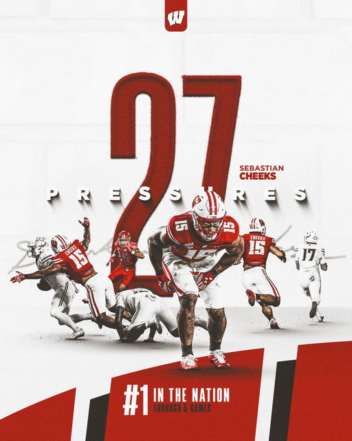 🎵 𝙐𝙣𝙙𝙚𝙧 𝙥𝙧𝙚𝙨𝙨𝙪𝙧𝙚 🎵

QBs beware of @sebastiancheeks 😤