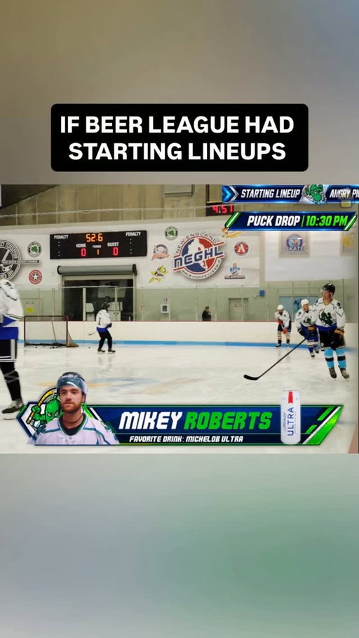 What would your intro drink be? 

#beerleague #hockey #mensleague #hockeyplayer